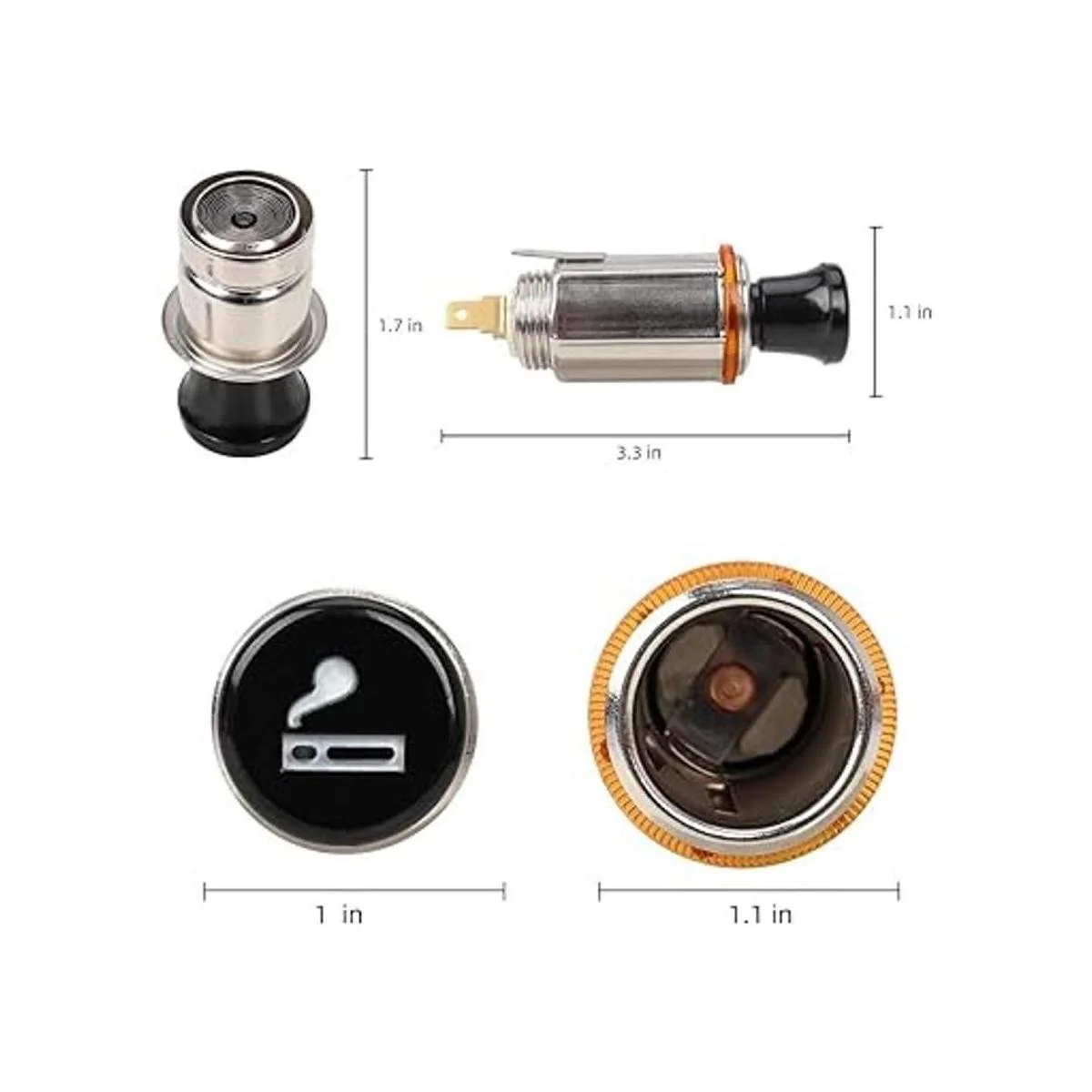 DAMAVO YM1082 Juego de enchufe para encendedor de_2