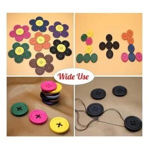 Raydodo 50 botones de 0.984 in para manualidades botones_6