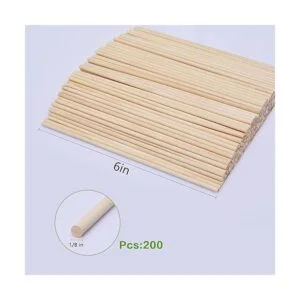 200 varillas de madera de 6 x 18 pulgadas varillas de_2