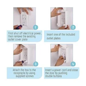 Bates Caja de seguridad para bebés cubiertas de enchufe_6