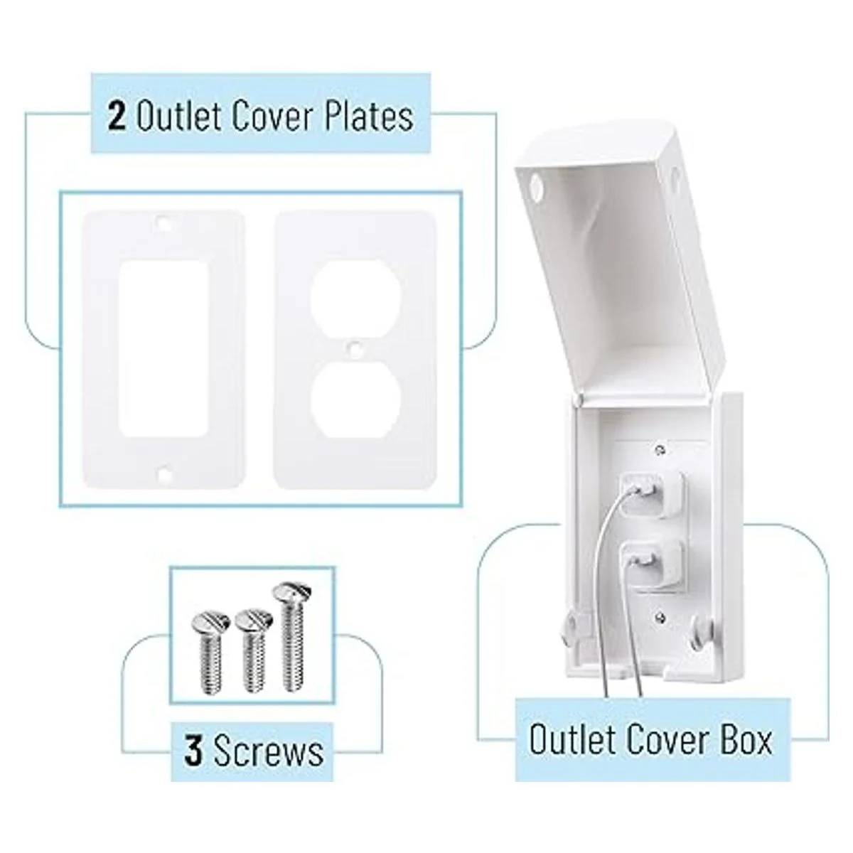 Bates Caja de seguridad para bebés cubiertas de enchufe_2