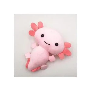 Kawaii Axolotl peluche peluche suave rosa Axolotl peluche_3