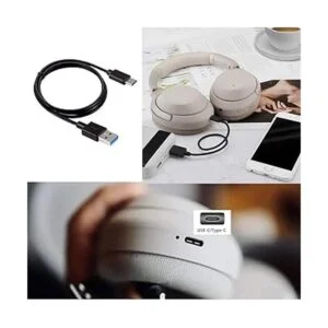 Cable de carga USBC para Sony WH1000XM5 WH1000XM4_5