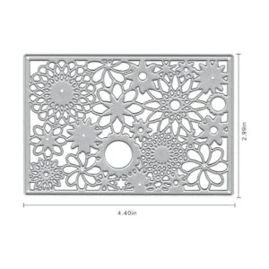 Troqueles de corte de marco de flores completas troqueles_2