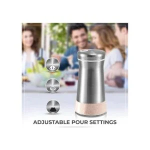 Salero o pimentero con agujeros ajustables Elegante_6