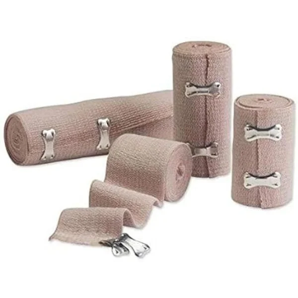 Comfortmedi Paquete de 50 clips Clip elástico marrón de_4