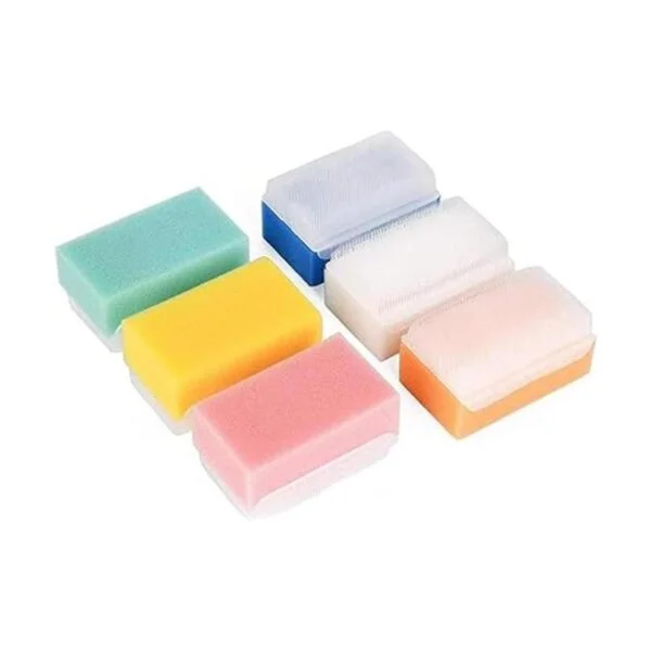 Argomax 6 cepillos de esponja para baño y cuerpo_3