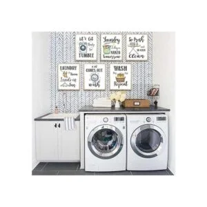 Divertidas reglas de lavandería impresiones artísticas_2