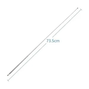 POBADY 2 unids 8 secciones antena telescópica SMA conector_5