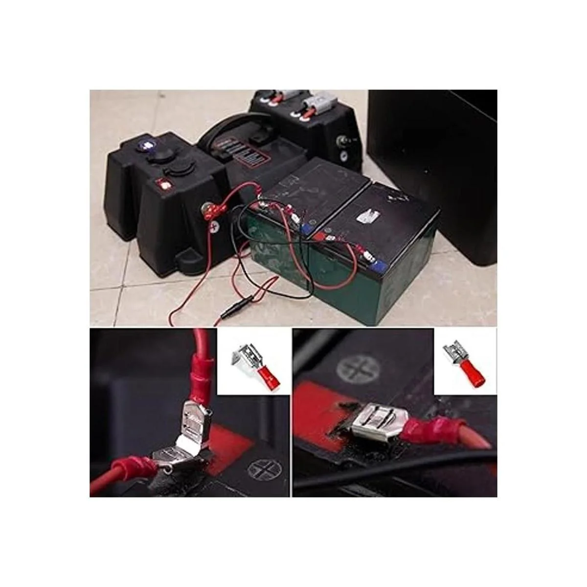 Ginsco Juego de 250 conectores de cable aislados varios_2