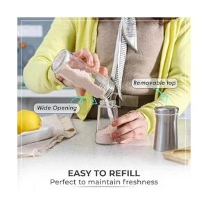 Salero o pimentero con agujeros ajustables Elegante_3