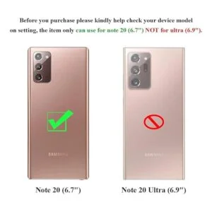 JOLOJO No apto para Note 20 Ultra Protector de cámara_2