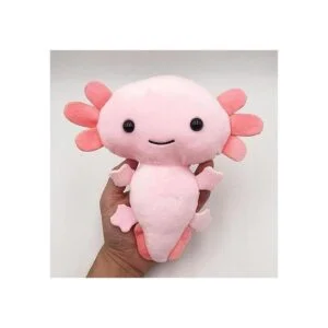 Kawaii Axolotl peluche peluche suave rosa Axolotl peluche_6