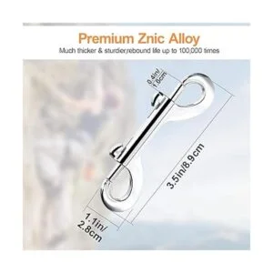 Gancho de doble extremo clip de aleación de zinc de 35_3