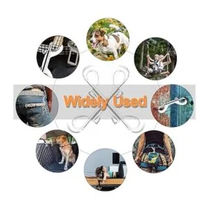 Gancho de doble extremo clip de aleación de zinc de 35_6