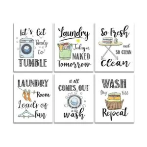 Divertidas reglas de lavandería impresiones artísticas_1