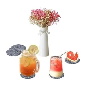 YYGMSS Posavasos para bebidas hechos a mano trenzados_5
