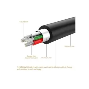 Mini cable USB de 15 pies Tan QY Mini USB Cable USB 2.0_2