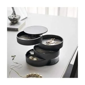 Organizador de joyería de 4 niveles Showcase Caja de_5