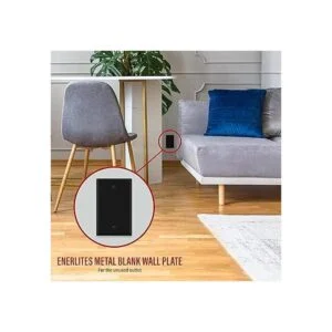 ENERLITES Placa de pared de metal para dispositivo en_7