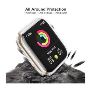 JZK Funda protectora de pantalla para Apple Watch Series_2