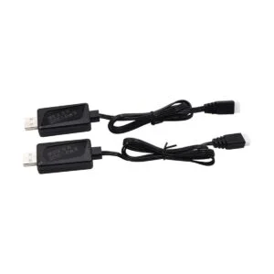 Blomiky Paquete de 2 cables de cargador de batería de_4