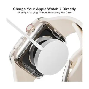 JZK Funda protectora de pantalla para Apple Watch Series_3