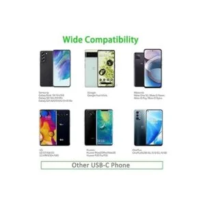 AKwor Estación de carga rápida USB C escritorio de carga_3