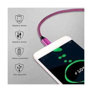 Cable USB tipo C cable de carga rápida C paquete de 3_6