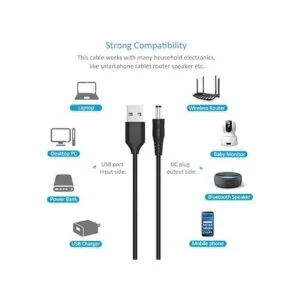 Belker Cable de alimentación universal de 5 V CC USB a CC_6
