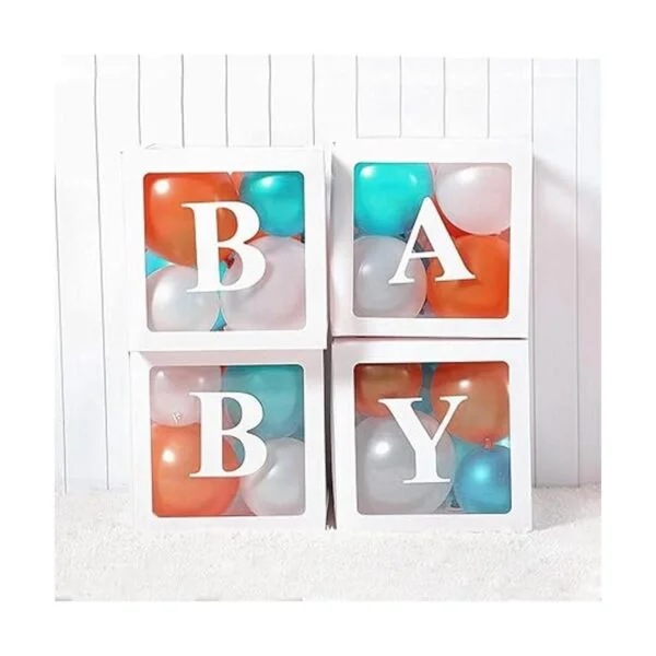 Cajas de bebé con letras para baby shower cajas de_4