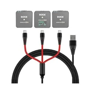 Cable USB C 3 en 1 de repuesto para sistema de micrófono_1