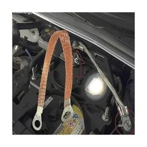 JJHXSM 6 unids cable de conexión trenzado de cobre plano_5