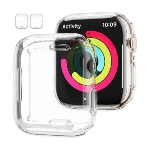 JZK Funda protectora de pantalla para Apple Watch Series_1