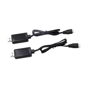 Blomiky Paquete de 2 cables de cargador de batería de_2