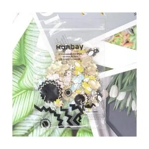 Honbay 50 colgantes lindos de la vaca del esmalte para la_7