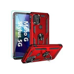 YZOK Funda compatible con Moto G Stylus 5G con protector_1