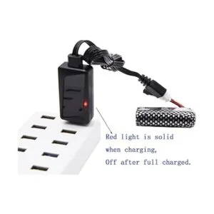 Blomiky Paquete de 2 cables de cargador de batería de_5