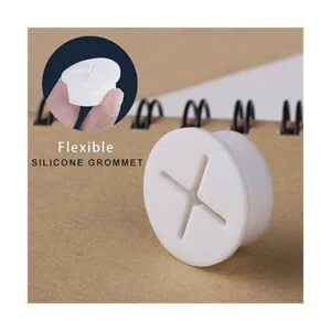 keenkee 6 piezas de cable de silicona flexible con ojales_5
