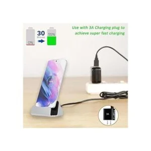 AKwor Estación de carga rápida USB C escritorio de carga_2