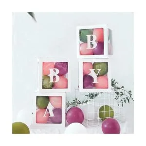 Cajas de bebé con letras para baby shower cajas de_5
