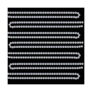 1 rollo de 10 yardas de diamantes de imitación de cristal_2