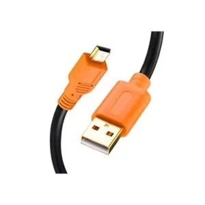 Mini cable USB de 15 pies Tan QY Mini USB Cable USB 2.0_1