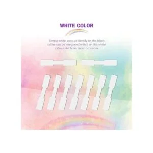 Etiquetas de cable autoadhesivas para cables 90 unidades_3