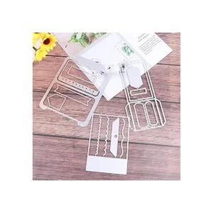 Paquete de 3 tarjetas troqueladas troqueles de corte en_3