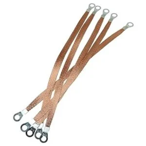 JJHXSM 6 unids cable de conexión trenzado de cobre plano_3