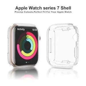 JZK Funda protectora de pantalla para Apple Watch Series_4