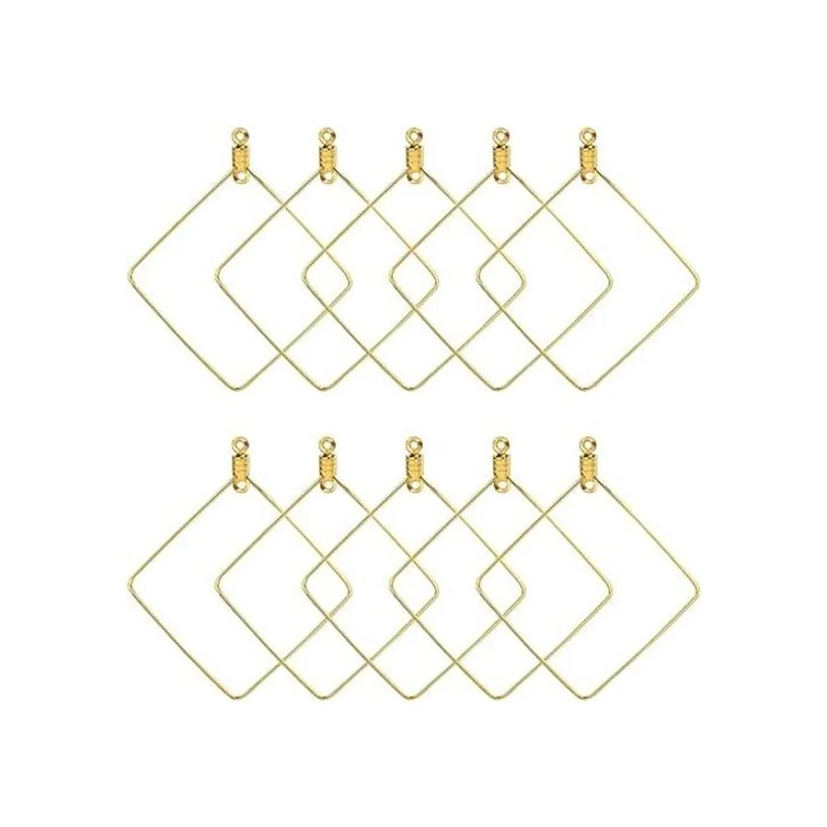 32 pendientes de aro de acero inoxidable para hacer joyas_1