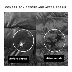 8 parches de reparación de nailon autoadhesivos e_5