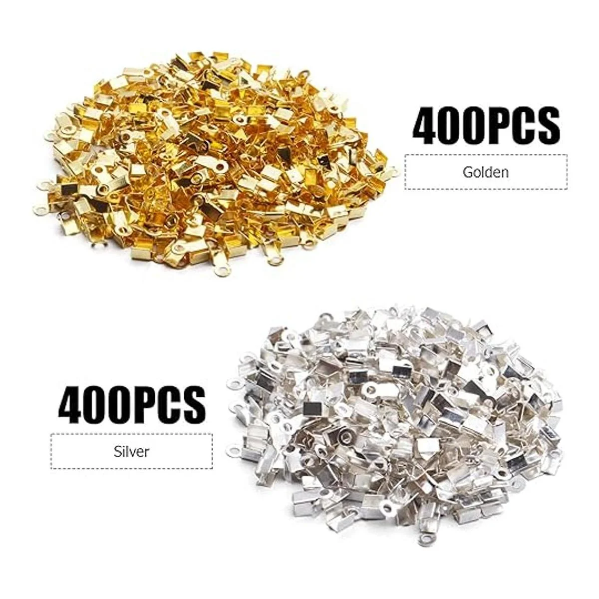 Extremos de cable plegables 800 piezas de 0.157 x 0.354_2